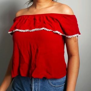 Off Shoulder Shirt